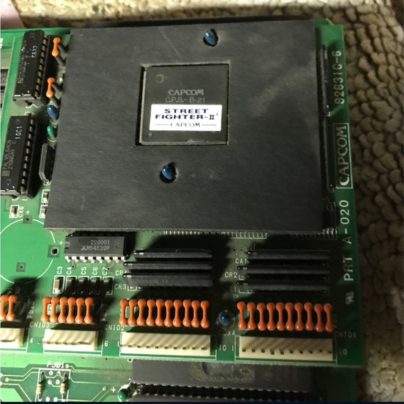 Street Fighter 2 Champion Edition Rainbow Arcade Video Game PCB Board - Picture 2 of 3